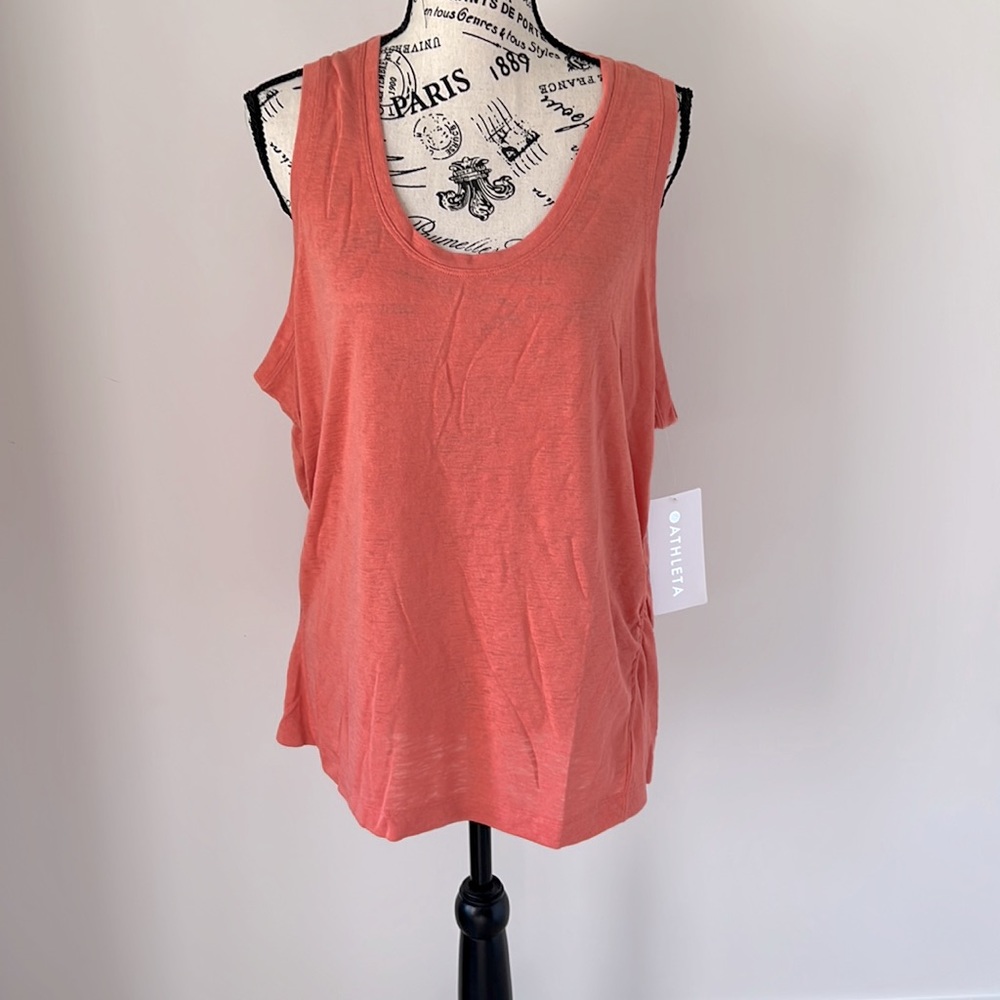 NWT Athleta Breezy Ruched Tank